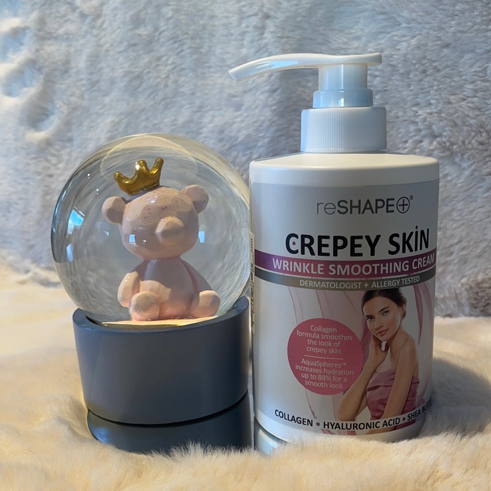 Reshape + Crepe Skin Treatment Cream, Wrinkle Smoothing Cream with Collagen 😍🎁